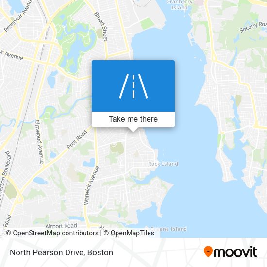 North Pearson Drive map