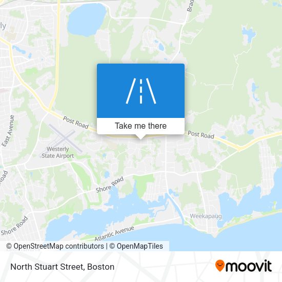 Mapa de North Stuart Street