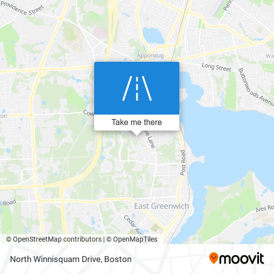 North Winnisquam Drive map