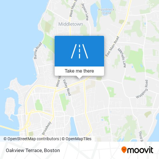 Oakview Terrace map