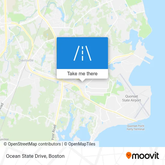 Ocean State Drive map
