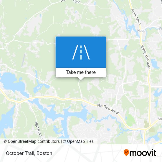 Mapa de October Trail