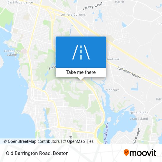 Mapa de Old Barrington Road
