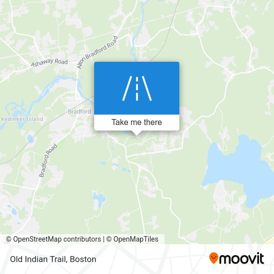 Mapa de Old Indian Trail