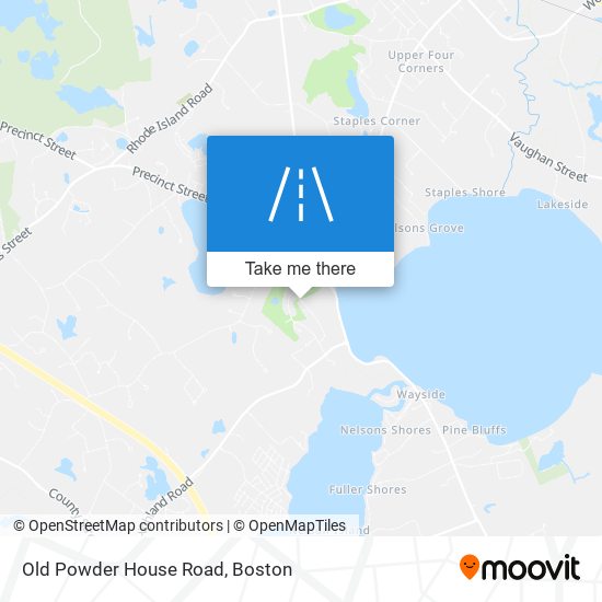 Mapa de Old Powder House Road