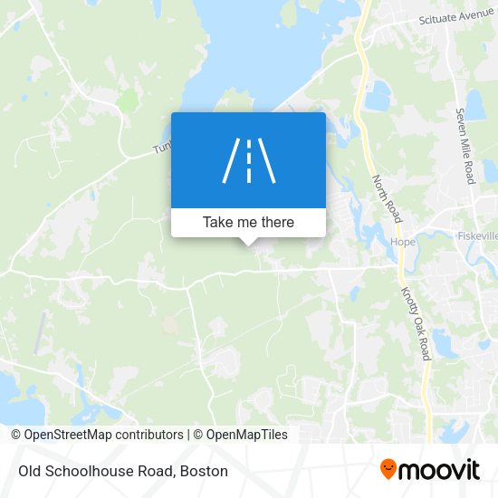 Old Schoolhouse Road map