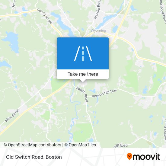 Mapa de Old Switch Road