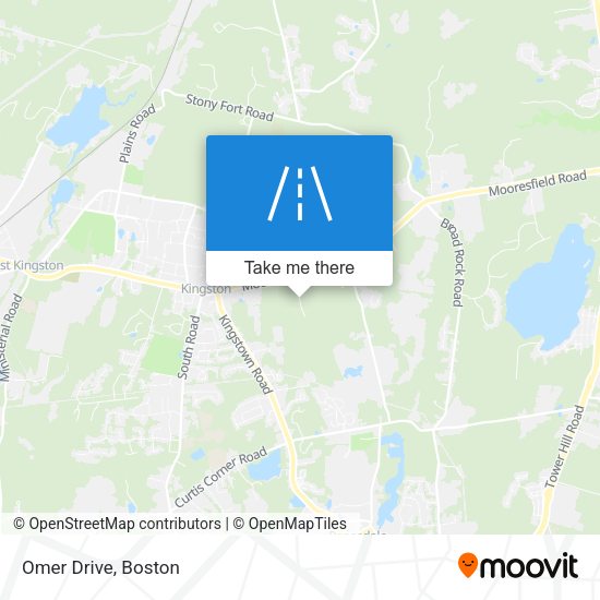 Mapa de Omer Drive