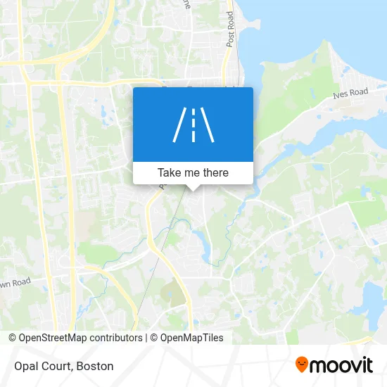Opal Court map