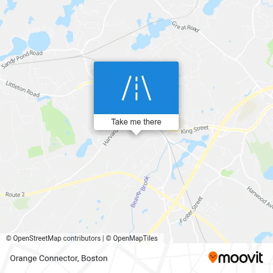 Orange Connector map