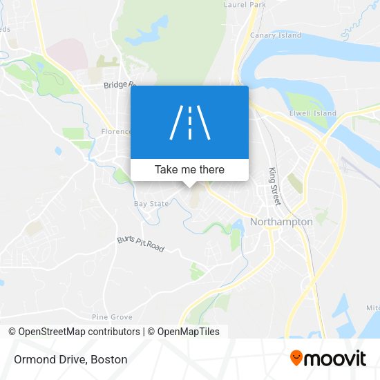 Mapa de Ormond Drive