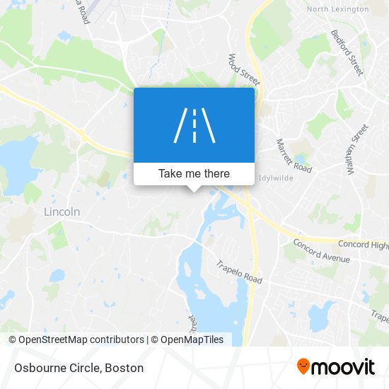 Mapa de Osbourne Circle