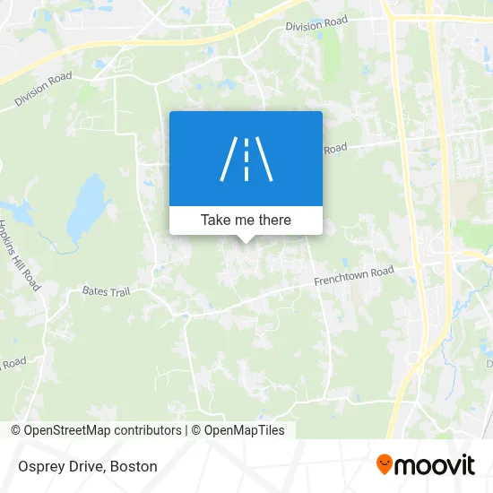 Osprey Drive map