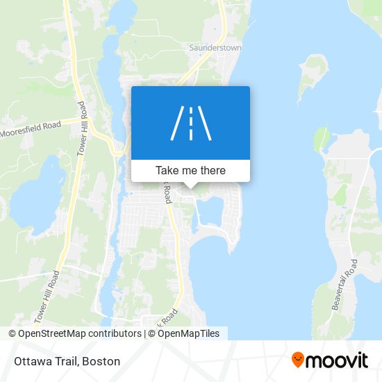 Ottawa Trail map