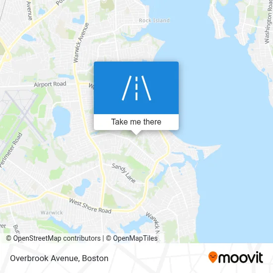 Overbrook Avenue map