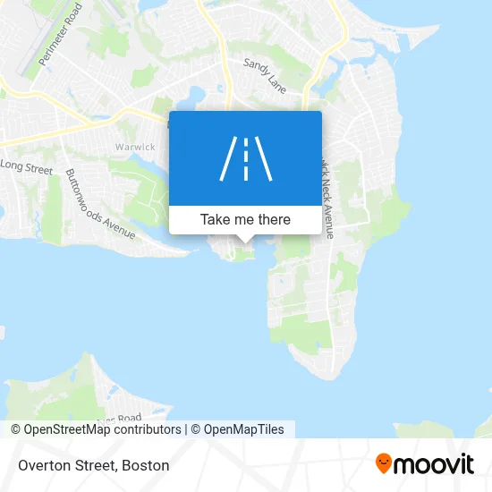 Overton Street map