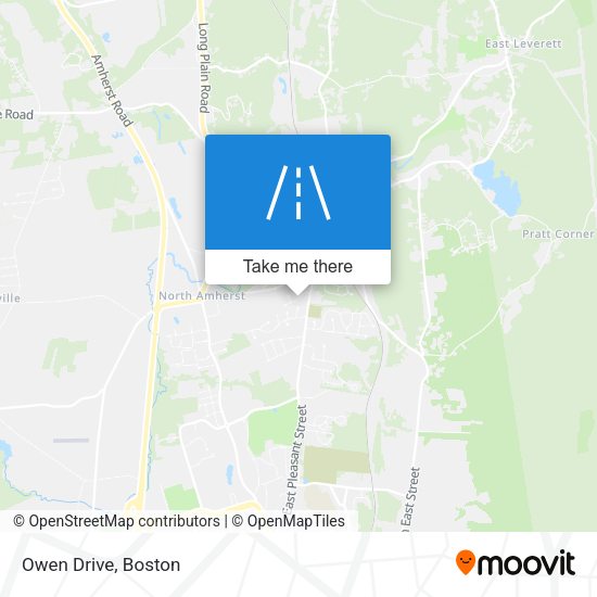 Owen Drive map