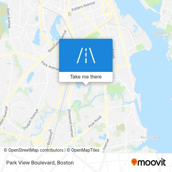 Park View Boulevard map