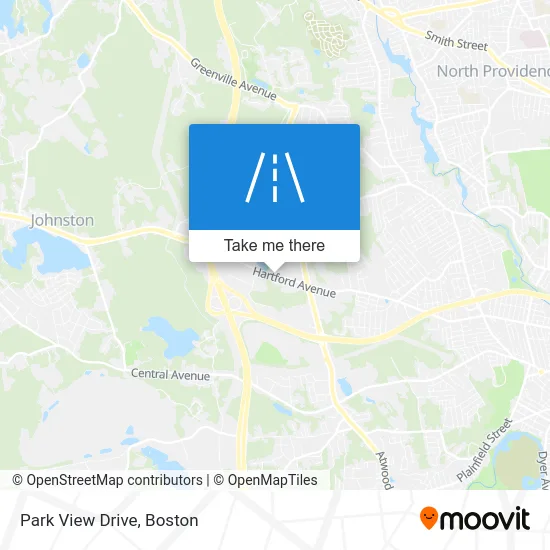Park View Drive map