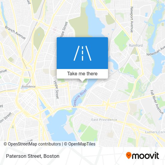 Mapa de Paterson Street