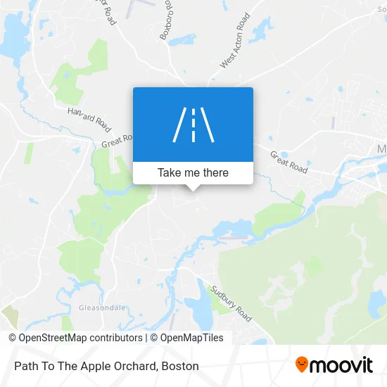 Path To The Apple Orchard map