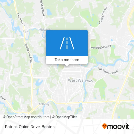 Patrick Quinn Drive map