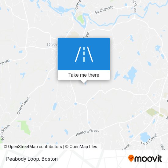 Peabody Loop map