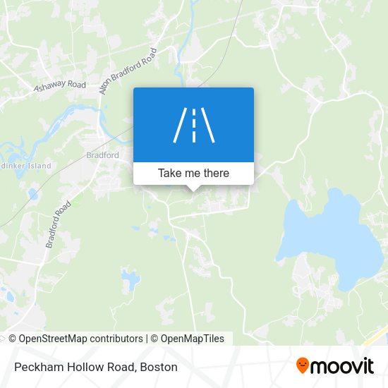 Mapa de Peckham Hollow Road