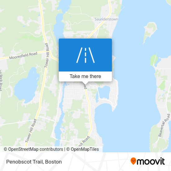 Penobscot Trail map