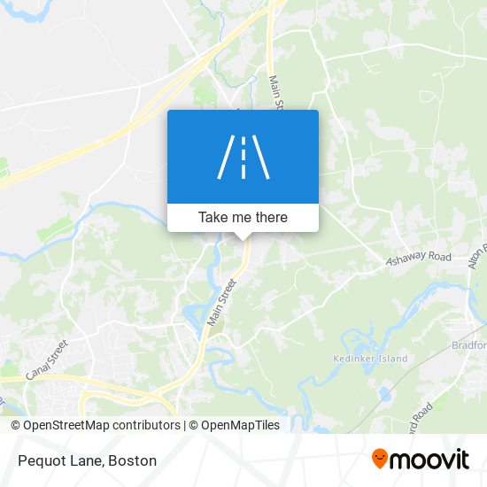 Mapa de Pequot Lane