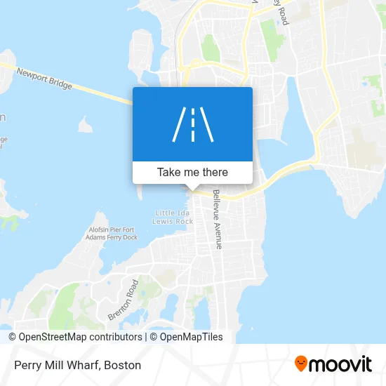 Perry Mill Wharf map