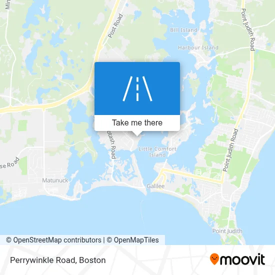 Perrywinkle Road map