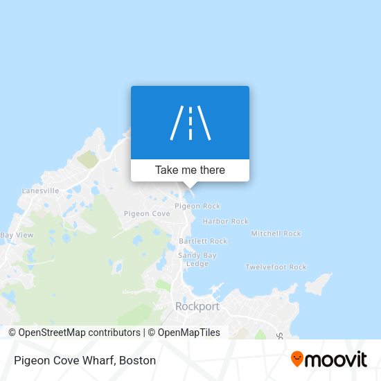 Mapa de Pigeon Cove Wharf