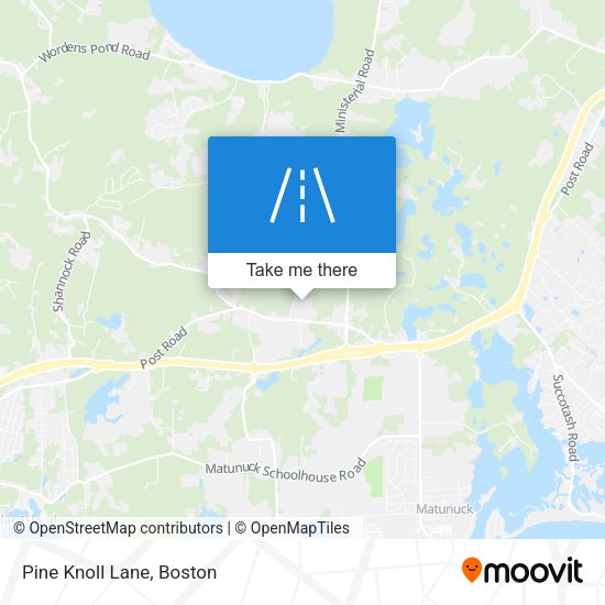 Mapa de Pine Knoll Lane