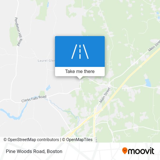 Mapa de Pine Woods Road