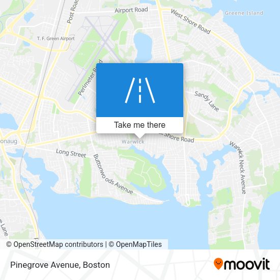 Mapa de Pinegrove Avenue