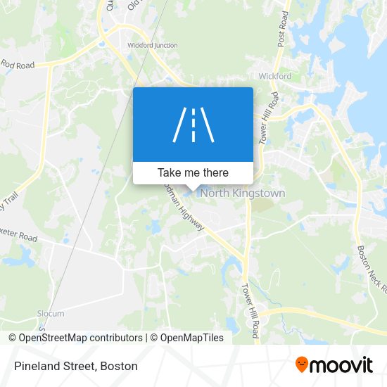 Mapa de Pineland Street