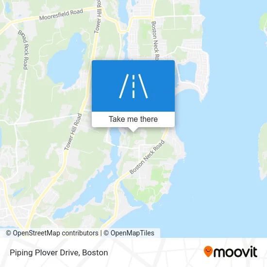 Piping Plover Drive map