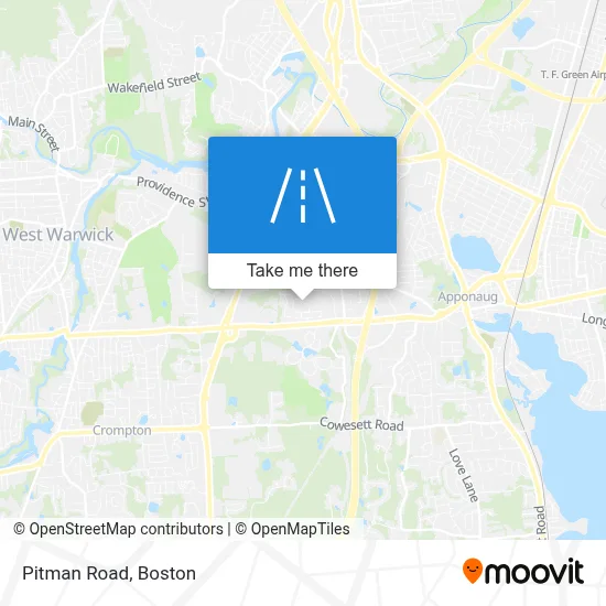 Pitman Road map