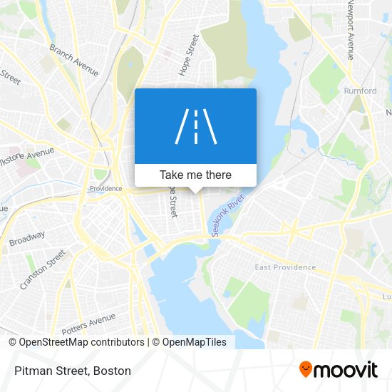Mapa de Pitman Street