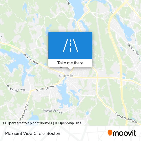 Mapa de Pleasant View Circle