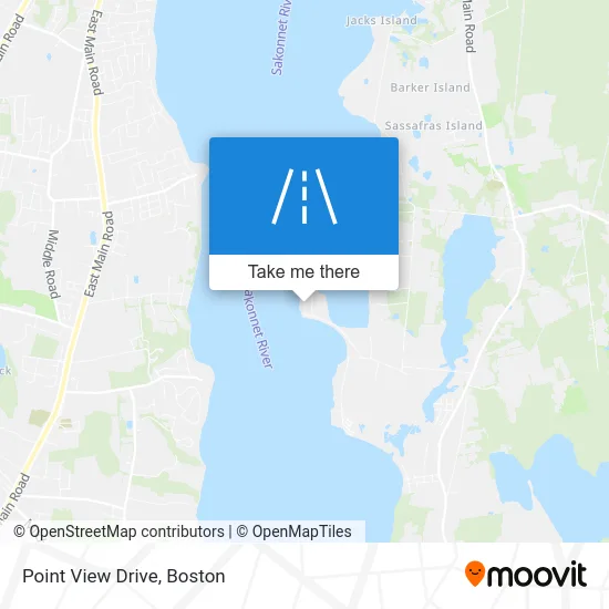 Point View Drive map