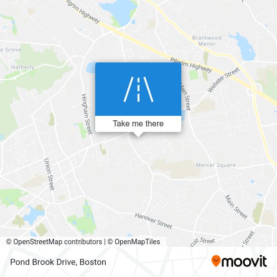 Mapa de Pond Brook Drive
