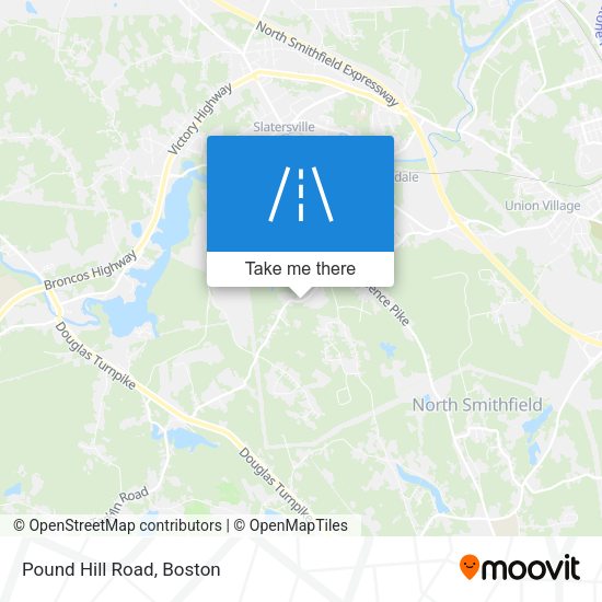 Mapa de Pound Hill Road