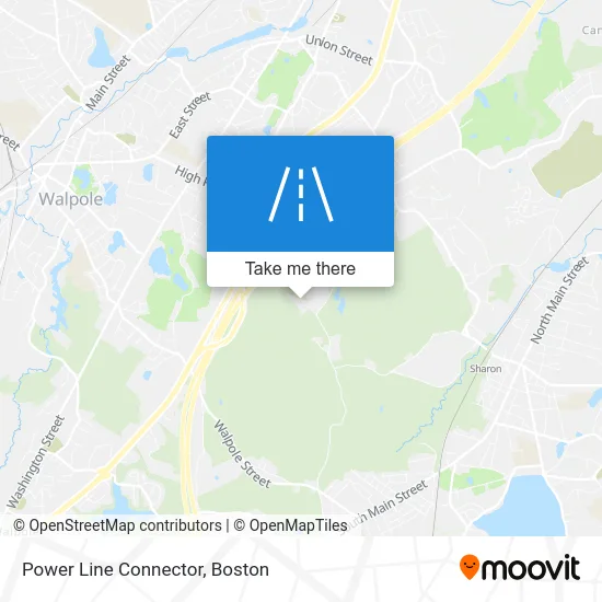 Power Line Connector map