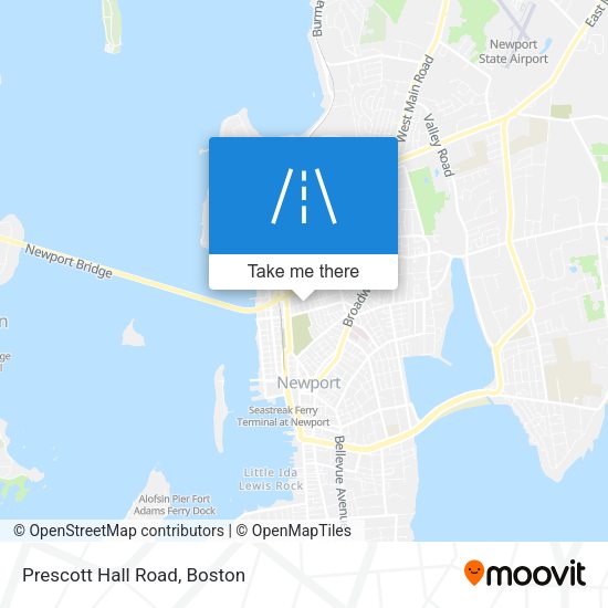 Mapa de Prescott Hall Road