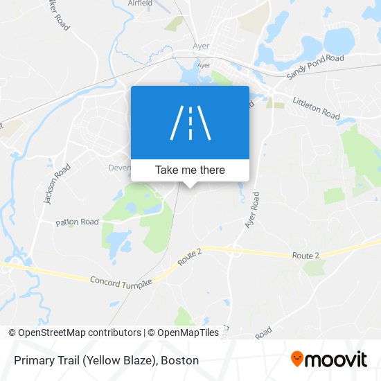 Mapa de Primary Trail (Yellow Blaze)