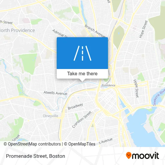 Promenade Street map