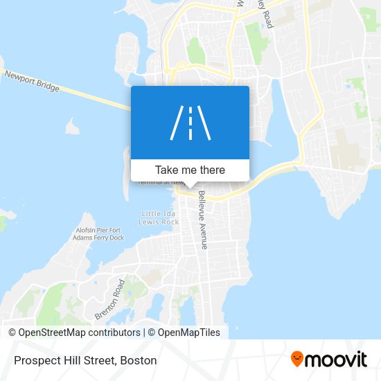 Mapa de Prospect Hill Street