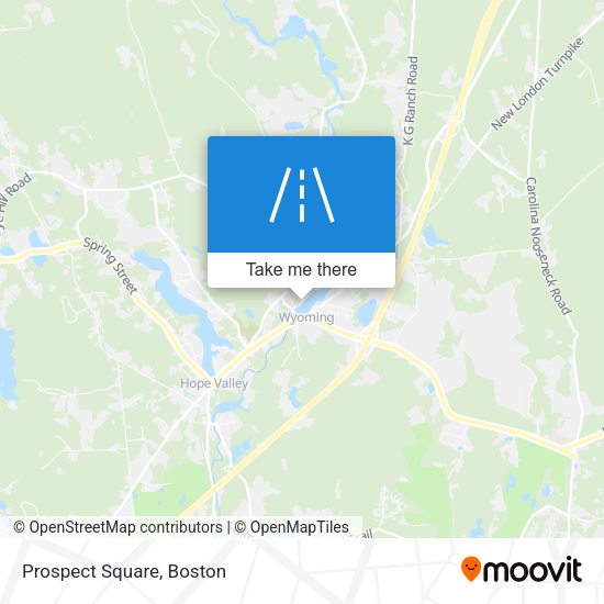 Mapa de Prospect Square